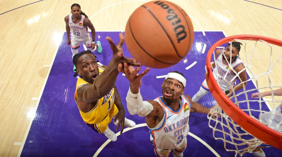 LAKERS 116-104 THUNDER