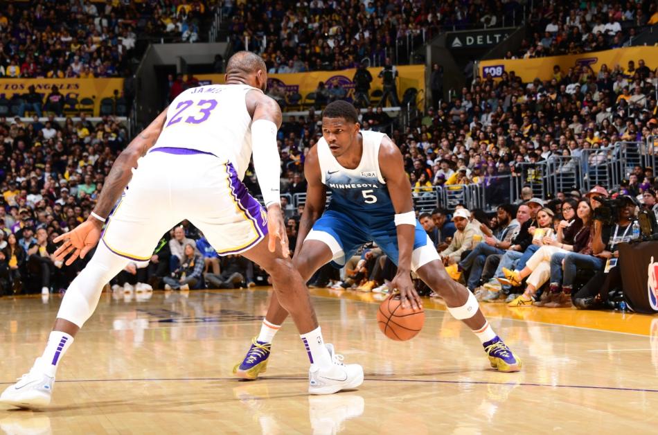 LAKERS 120-109 TIMBERWOLVES