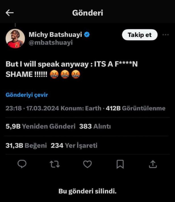 MICHY BATSHUAYI