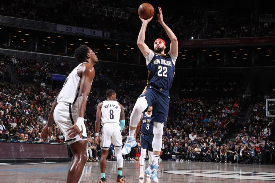 PELICANS 104-91 NETS