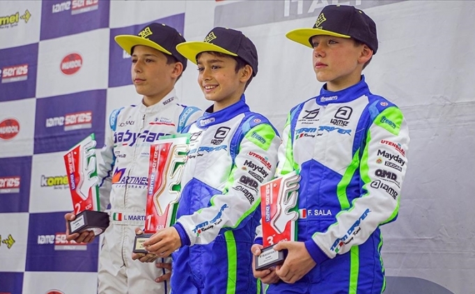 WSK Open Cup mini kategoride skender Zilfikari birinci oldu