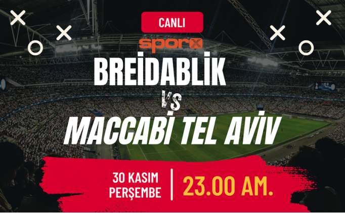 Breidablik Maccabi Tel Aviv ma ne zaman, saat kata, hangi kanalda? | Breidablik Maccabi Tel Aviv canl izle ifresiz Exxen Spor izle 