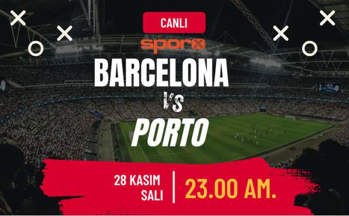 Barcelona Porto ma ne zaman, saat kata, hangi kanalda? | Barcelona Porto Ma Canl zle ifresiz Exxen Spor zle