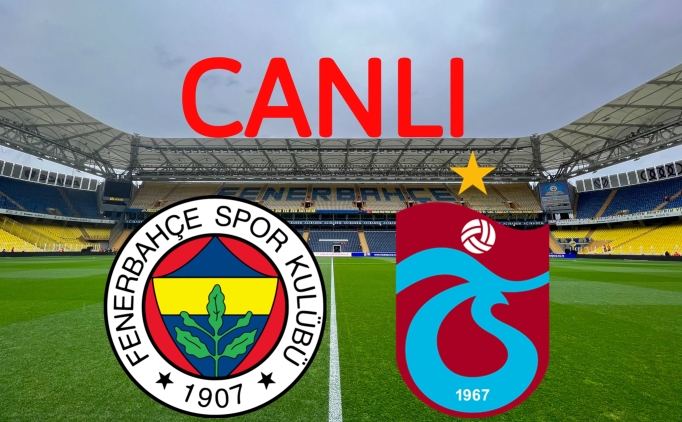 CANLI SKOR Fenerbahe Trabzonspor ma izle, FB TS Link