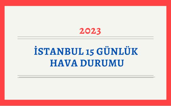 Meteoroloji uyard! stanbul hava durumu 28 Eyll 2023 | Baakehir ve Sultangazi ve irinevler'de su basknlar