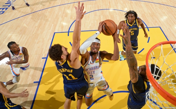 OKC, Warriors'n malubiyet serisini 5'e uzatt!