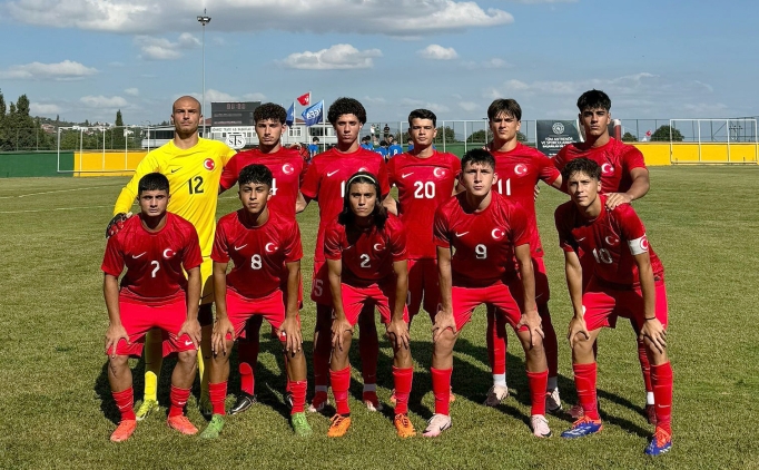 Trkiye U17 Futbol Takm, Azerbaycan' 4-0 yendi