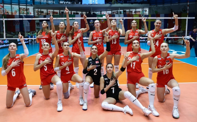 U20 milli voleybol takmmz yar finalde!