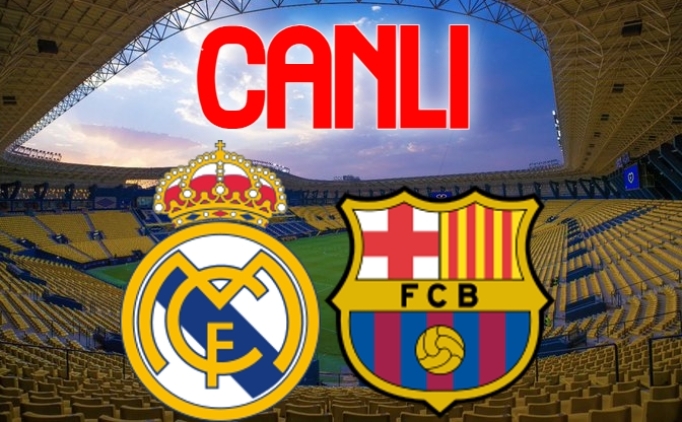 Real Madrid Barcelona ma izle, Real Madrid Bara Canl Tivibu Spor