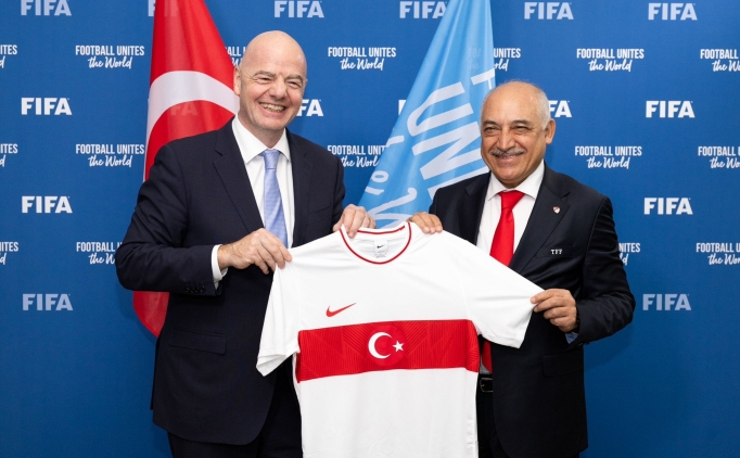 Mehmet Bykeki, FIFA Bakan Infantino'yu ziyaret etti