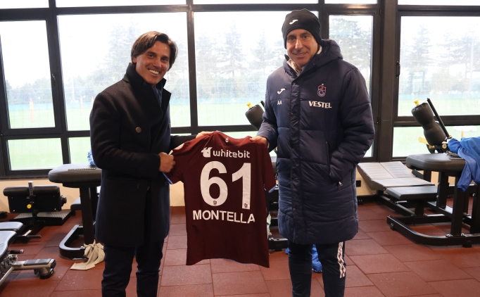 Vincenzo Montella'dan, Trabzonspor'a ziyaret