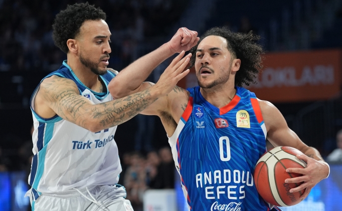 Anadolu Efes rahat kazand seride ne geti