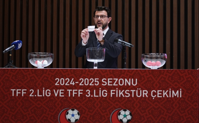 TFF 2. Lig ve TFF 3. Lig'de 2024-25 sezonunun fikstr ekimi yapld