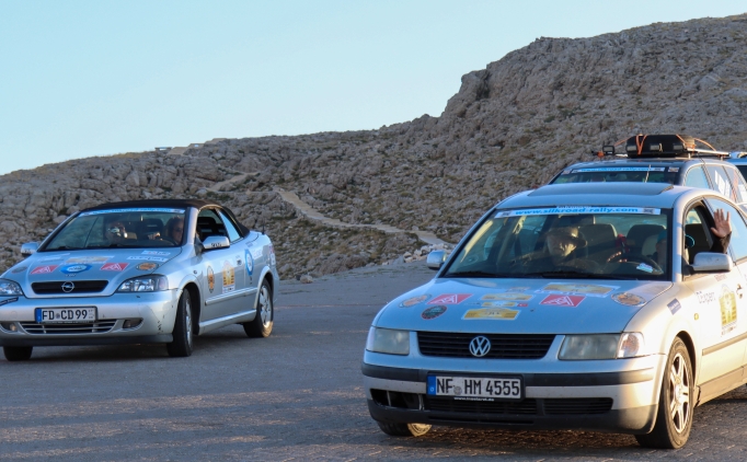 Dou-Bat Dostluk ve pek Yolu Rallisi'nin 5. dura Nemrut Da