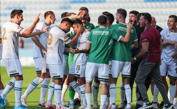 stanbul'da 5 goll ma Konyaspor'un