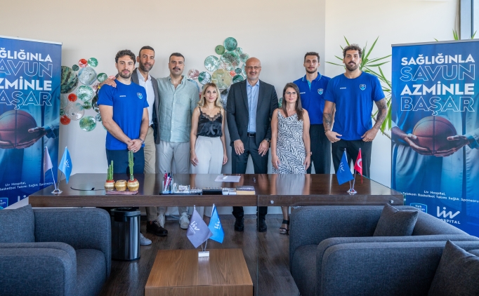 TT Basketbol Takm Liv Hospital'la sponsorluk anlamas imzalad