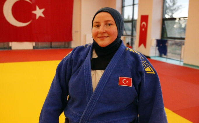 Para judoda Nazan Akn Gne'ten, bronz madalya 