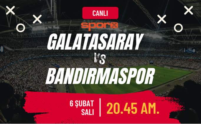 Galatasaray-Bandrmaspor ma ne zaman, hangi kanalda, saat kata? Muhtemel ilk 11'ler 