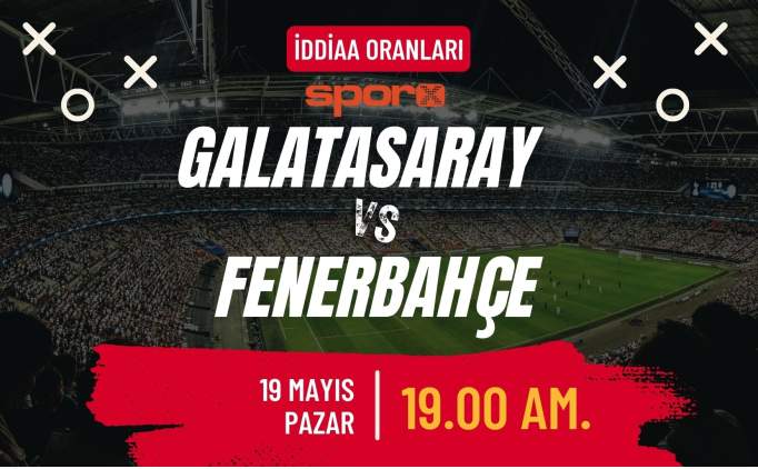 Galatasaray-Fenerbahe canl skor, canl iddaa Bilyoner