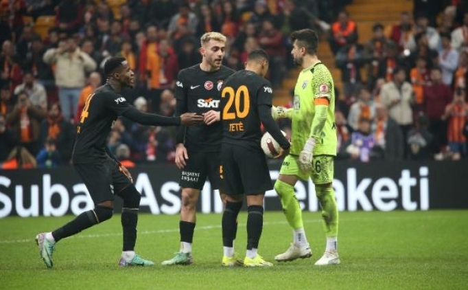 Galatasaray'da penalty ta-kat-makas belirledi!