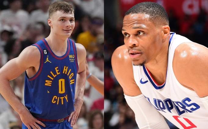 Christian Braun, Russell Westbrook'a 0 numaral formay vermedi!