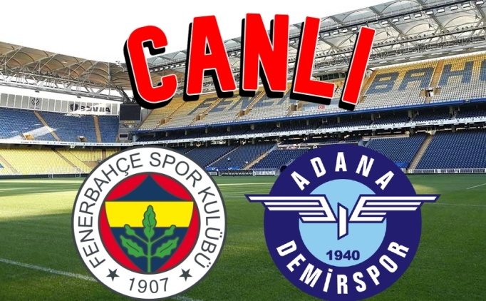 Bein Sports 1 Canl zle: Fenerbahe Adana Demirspor canl izle