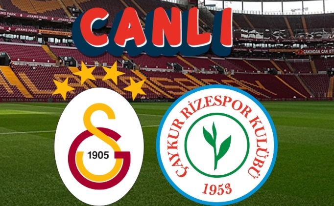 Galatasaray aykur Rizespor canl izle, bein yayn linki