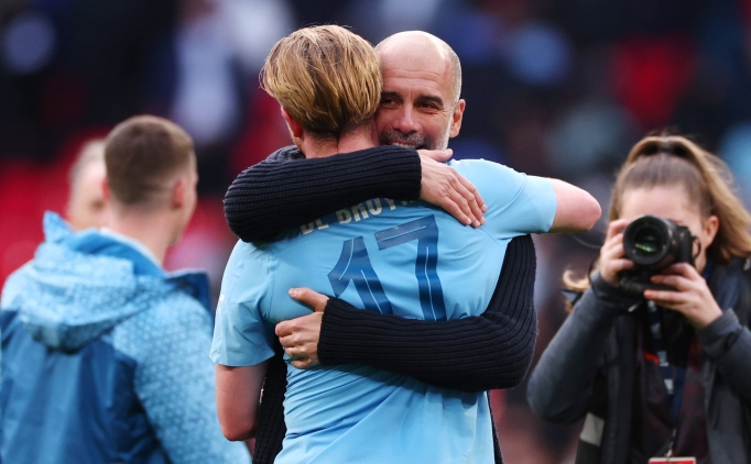 Guardiola: 'Kevin De Bruyne ayrlmyor'