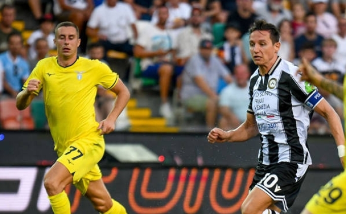 Lazio, 10 kii kalan Udinese'ye boyun edi