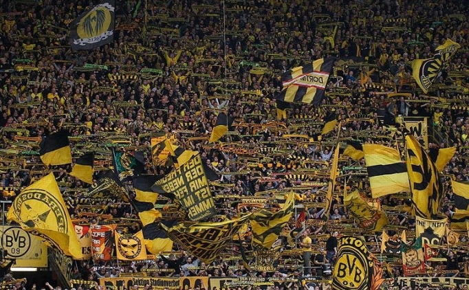 Borussia Dortmund taraftarlar, silah reticisi irketle anlamay protesto edecek