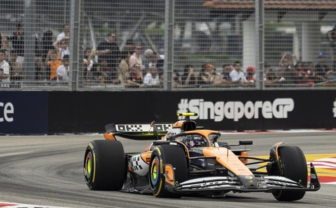 Formula 1 Singapur Grand Prix'sinde pole pozisyonu Lando Norris'in