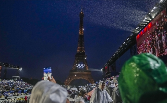 srail'e men arlarnn glgesinde Paris Olimpiyatlar