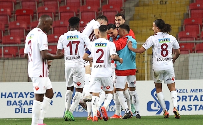 Hatayspor, Sper Lig'de 5 hafta sonra kazand