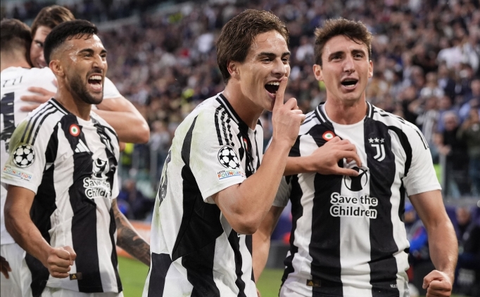 Kenan Yldz, ampiyonlar Ligi'nde ilk gol att! Juventus zorlanmad