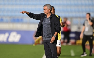 Mourinho'dan golclere zel nlem!