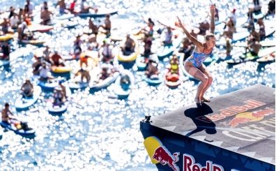 Red Bull Cliff Diving Dnya Serisi'nin Antalya etab tamamland