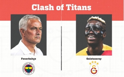 Fenerbahce-Galatasaray derby match hours away