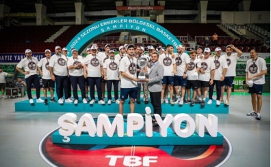 Trabzonspor Basketbol A Takm, blgesel ligde ampiyon oldu