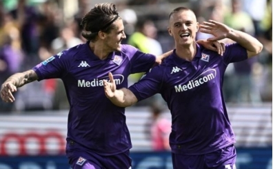 Fiorentina, Lazio'ya kar geriden gelerek kazand