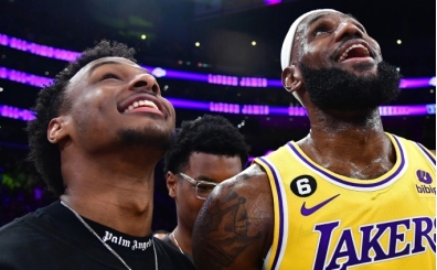 'Lakers, Bronny'yi sezonun ilk manda LeBron'la oynatacak' iddias