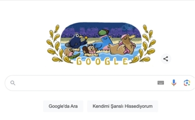 Google'dan Olimpiyat Oyunlar'na zel 'doodle'